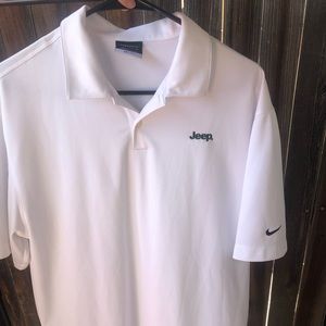 MENS NIKE GOLF JEEP POLO